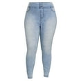 thumbnail image 4 of Terra & Sky Women's Plus Size Denim Jeggings, 4 of 5