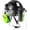Black, variant on GREEN DEVIL Chainsaw Helmet with Face Shield and Ear Muffs  3‑in‑1 Forestry Helmet System  Hard Hat for Logging Arborist Construction