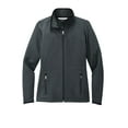 thumbnail image 5 of Port Authority Ladies Pique Fleece Jacket-M (Graphite), 5 of 6