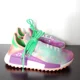 thumbnail image 3 of Ad-id-as HUMAN RACE NMD PHARRELL 'HOLI FESTIVAL CORAL/FGREEN/LPURPLE AC7034 Sz 6.5, 3 of 6
