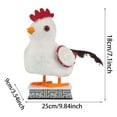 thumbnail image 3 of Interactive Rooster Toy with Lifelike Flapping Walking Motion Chirping Sounds and Gentle for Childrens, 3 of 7