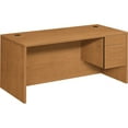thumbnail image 3 of HON 10583RCC 10500 "L" Workstation Right 3/4-Height Pedestal Desk, 66 x 30 x 29-1/2, Harvest, 3 of 5