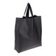 thumbnail image 3 of EeaseMX Bolsas de compras plegables de tela no tejida, resistentes, ecológicas y de gran capacidad (35 x 12 x 41 cm, negras), 4 unidades, 3 of 7