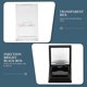 thumbnail image 2 of 4pcs Simple Empty Eyeshadow Box Square Eyeshadow Organizer (Black, White), 2 of 3