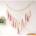 thumbnail image 1 of Colgante de Pared de Macramé, Tapiz de Macramé para Colgar en La Pared, Tapiz de Hojas Tejidas A Mano Bohemio, Decoración Tejida Bohemia para Apartamento, Galería, Sala de Estar, 1 of 7