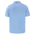 thumbnail image 3 of Men's Cutter & Buck Heather Powder Blue FC Dallas Forge Eco Stretch Recycled Polo, 3 of 3