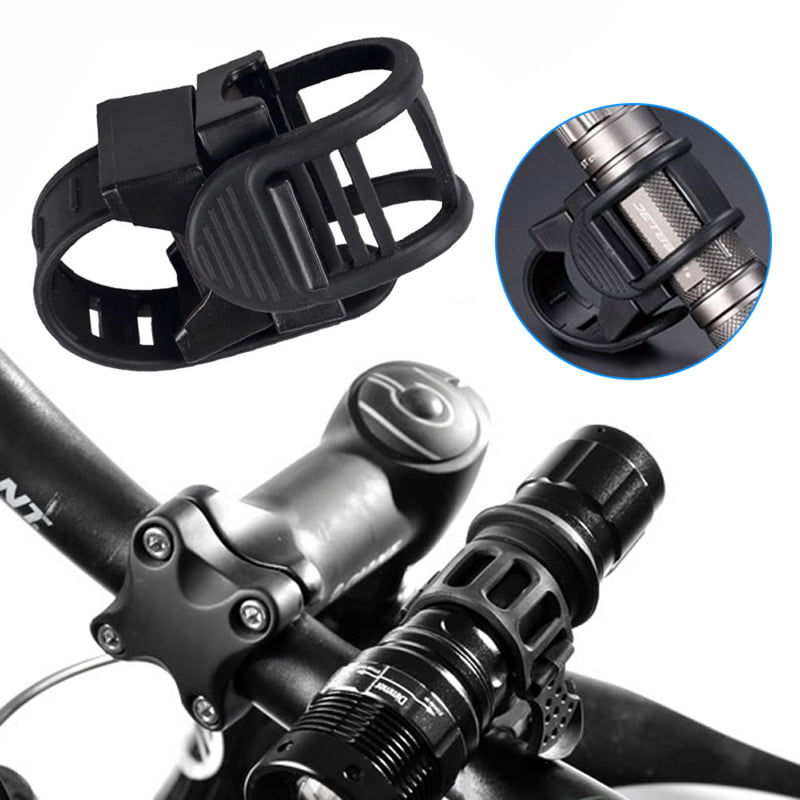 360 Degree Cycling Bicycle Bike Mount Holder for LED Flashlight Torch Clip Clamp 