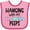 Pink and Fuchsia, variant on Inktastic Easter Hanging with My Peeps Pastel Bunnies Boys or Girls Baby Bib