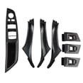 thumbnail image 1 of Car Door Handle Inner Door Panel Handle Pull Cover Set Window Switch Armrest Pane Fit For BMW 5 Series F10 F11 7PCS LHD 7Colors, 1 of 2