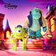 thumbnail image 2 of Disney Monsters University James P. Sullivan Peluche Mike Wazowski Muñeca Monstruos Juguetes de Peluche Para Niños Y Niñas Juguetes de Peluche Regalos, 2 of 5