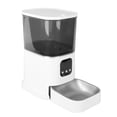 thumbnail image 3 of Alimentador automático para mascotas 6l cronometrado RC distribuidor inteligente de alimentos Pearl White WiFi reloj de alimentos para mascotas adecuado para gatos y perros 100‑ 240v enchufe de la UE, 3 of 10