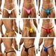 thumbnail image 2 of Tanga sexy de cintura baja para hombre, ropa interior, de moda, sedosa y reveladora de glúteos, 2 of 4