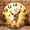 White Kitten, variant on 12 Inch Wall Clock, White Kitten Wooden Round Wall Clocks with Silent Non-Ticking Quartz Movement, Battery Operated, Art Decor Hanging Clock for Kitchen, Bathroom, Bedroom, Living Room