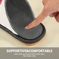 thumbnail image 6 of IAUYY Memory Foam House Slippers Suitable for Both Men and Women. Comfortable, Anti-Slip Plush Flat-Bottomed Slippers The Best Holiday Gift C, 6 of 9
