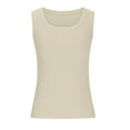 thumbnail image 5 of Essentials Womens Camisole Tank Tops Square Neck Shirt For Ideal For Comfortable Going Out Cami Top, 5 of 6