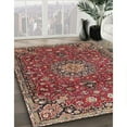 thumbnail image 3 of Ahgly Company Machine Washable Indoor Rectangle Traditional Light Copper Gold Area Rugs, 5' x 7', 3 of 7