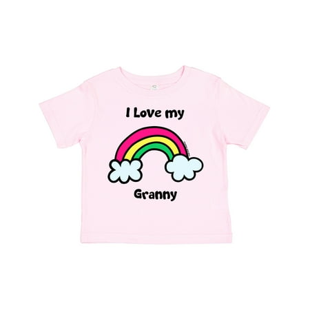 

Inktastic I Love My Granny Gift Toddler Boy or Toddler Girl T-Shirt