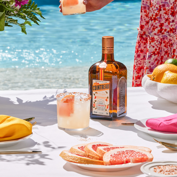 Cointreau Orange Liqueur Triple Sec, 750ml - Ideal for Bars