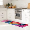 thumbnail image 3 of Rainbow Unicorns Rectangular Kitchen Mat Runner, 15.7"x59", Washable, , Absorbent Rubber Mat, 3 of 6