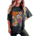 thumbnail image 5 of Otaozi oversized tshirts for women gym graphic womens fashion tops trendy 2025 summer tops for women plus plus size blouses for women dressy sexy purple Clearance Sale, 5 of 6