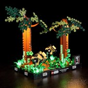 YEABRICKS LED Light for Lego-75353 Star Wars Endor Speeder Chase Diorama Building Blocks Model (Lego Set NOT Included)