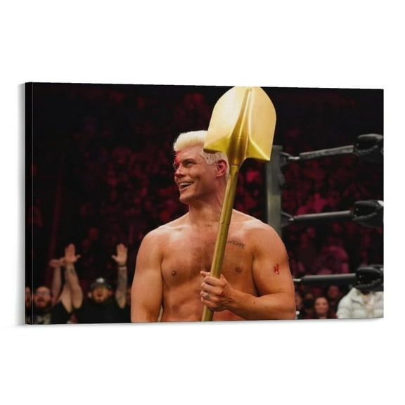 Wrestling Cody Rhodes Poster Cool Wall Art Picture Painting Poster Canvas Print Posters Artworks Bedroom Living Room Decor 16x24inch(40x60cm)