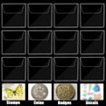 thumbnail image 2 of 50Pcs Single Pocket Coin Sleeves Collector, 2.2 x 2.2 inch Individual Clear Plastic Sleeves Holder Small Coin Holder Plastic Coin Pouch Single Coin Protector for Coins Jewelry Storage, 2 of 6