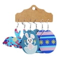 thumbnail image 1 of Easter Theme Rabbit Egg Carrot Set Leather Earrings Jewelry, 1 of 9