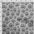 thumbnail image 3 of Soimoi Floral Printed, Poly Canvas Fabric Decor Sewing Fabric By The Yard- 56 Inch WideDecorative Fabric For Curtains Tote bags-Gray, 3 of 5