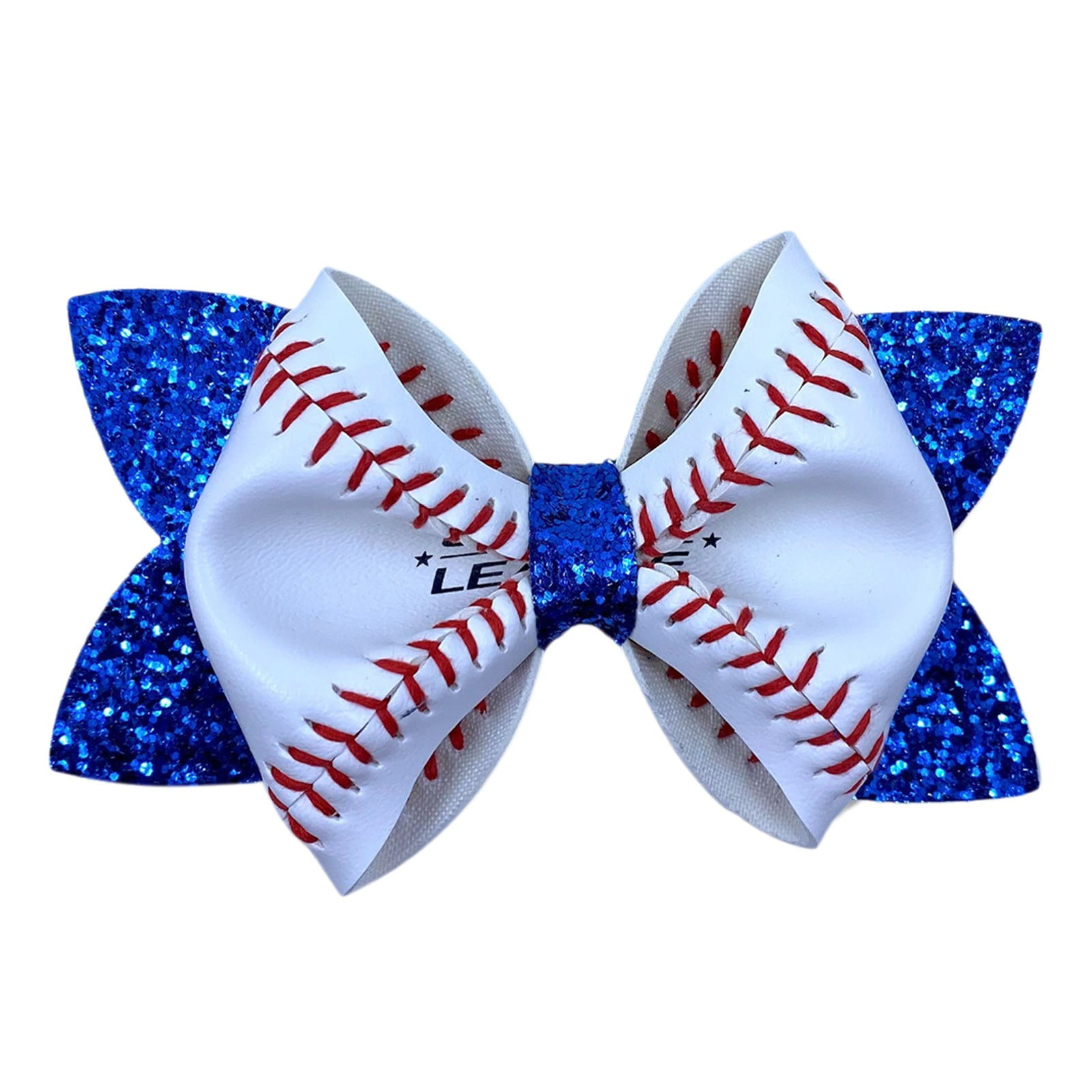 2.5 x 10 yd Glitter Baseball Ribbon — Wild's Creek & Co.