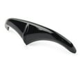 thumbnail image 4 of BFY for Harley Touring Vivid Black Front Fender Accent Leading Edge Tip Trim Black, 4 of 9