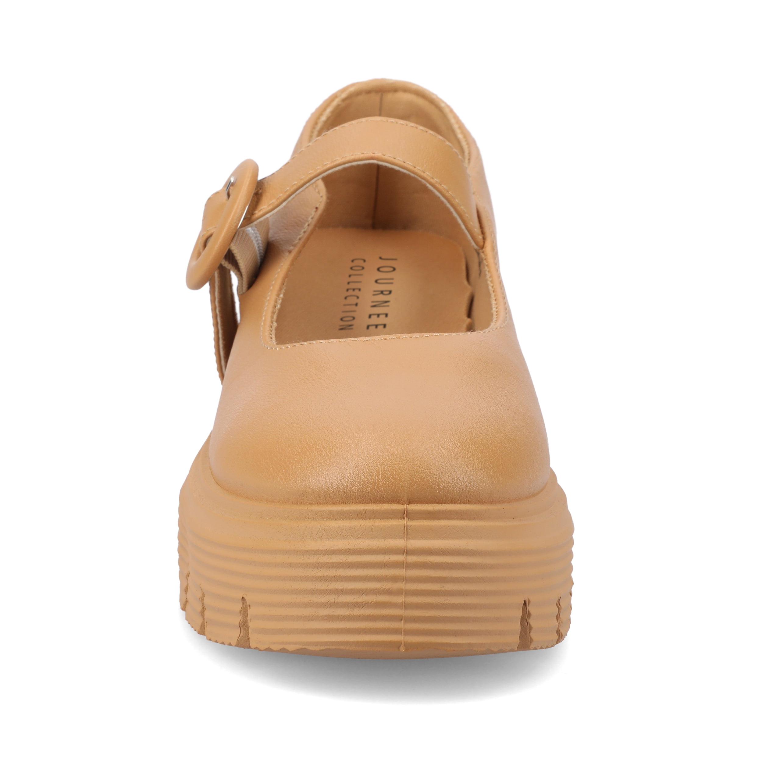 Journee Womens Zarynn Treaded Outsole Platform Mary Jane