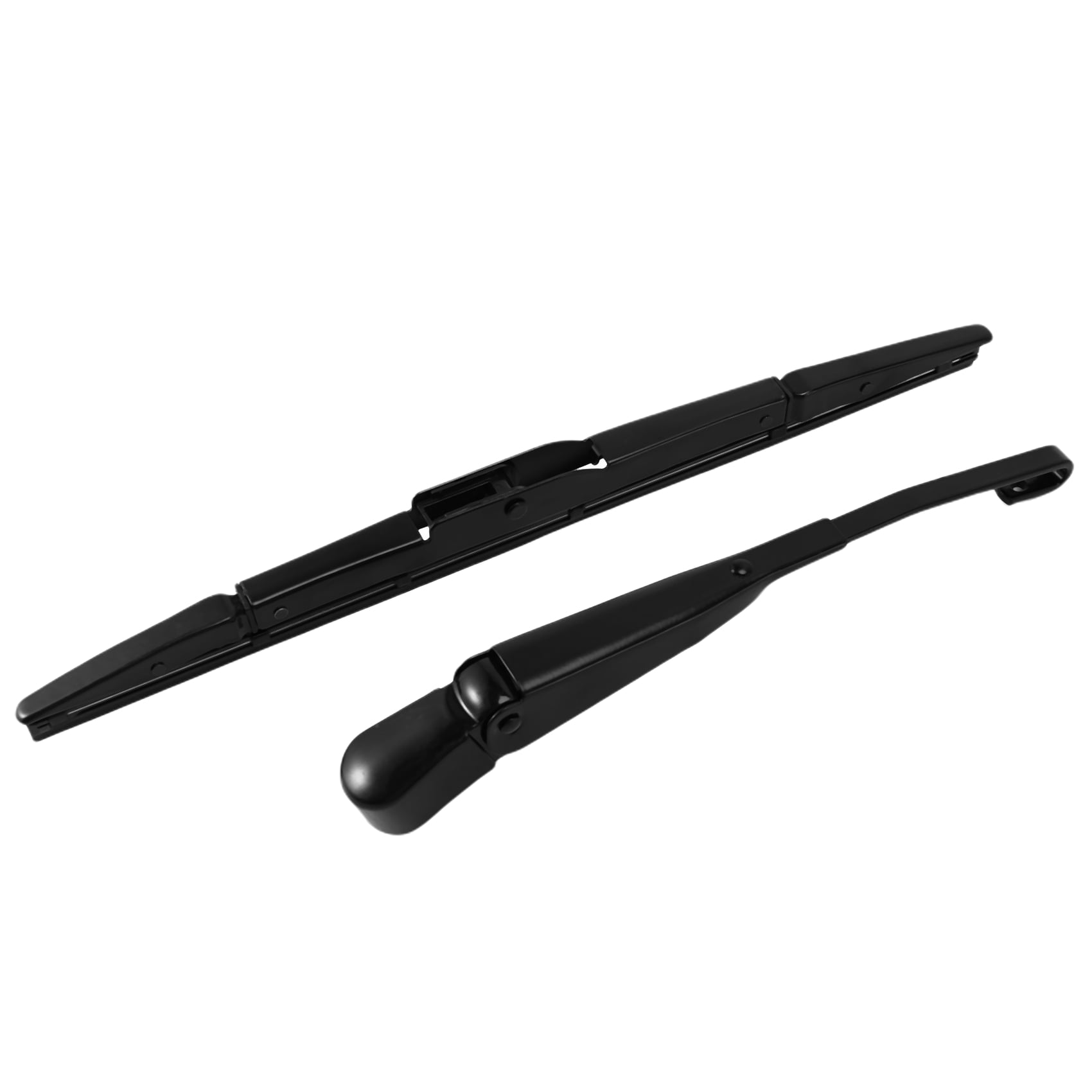 Rear Windshield Wiper Arm Set - Back Windshield Wiper Arm Blade Set for CR-V 2012-2016 76720-T0A-003,1* Rear Wiper Arm 1* Rear Wiper blade,Black