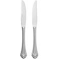 thumbnail image 4 of Oneida Marquette Set of 4 Fine Flatware Dinner Knives, 18/8 Stainless Steel, Silver, 4 of 5
