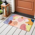 thumbnail image 4 of Area Rug 2x3ft Mid Century Morandi Abstract Geometric Area Rugs Washable Low Pile Floor Carpet for Bedroom, Boho Minimalist Art Non Slip Soft Rugs for Living Room Entryway Dining Room, 4 of 9