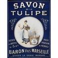 thumbnail image 3 of Vintage Apple Collection 11x14 Black Modern Framed Museum Art Print Titled - Savon Tulipe, 3 of 5