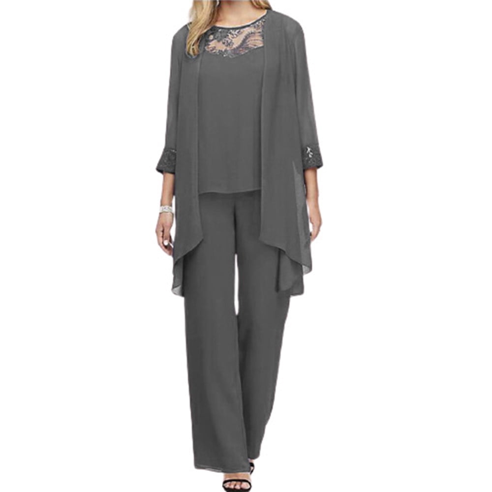 Mother Bride Pant Suits Plus Size