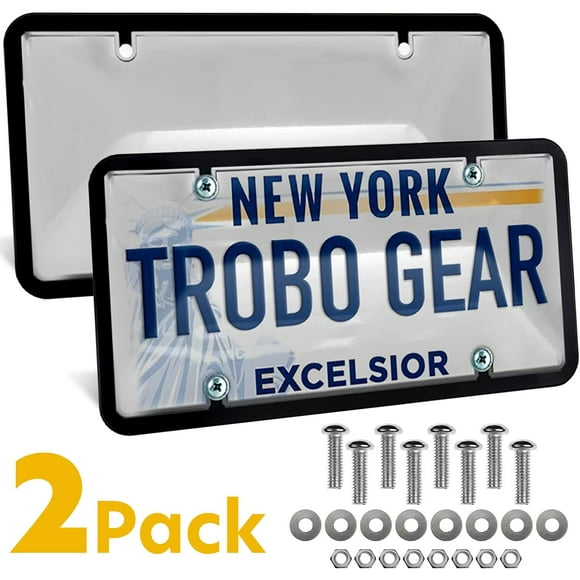 Tint License Plate Cover