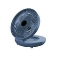 thumbnail image 1 of maskred Wall Mounted Mini Fan For Home Or Office Rechargeable 90° Foldable Easy To Clean Easy To Install Blue USB version, 1 of 6