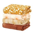 thumbnail image 1 of Juego de 4 pañales de muselina CoolaPeach de Blanket, 120 x 110 cm, color amarillo, 1 of 6