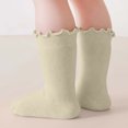thumbnail image 6 of RFQWOVSR Baby Cotton Ruffle Crew Socks in Solid Colors, 6 of 6