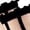 Black+white Ruffle, variant on Sheer See Through Socks for Women - Striped Plaid Mesh | Polka Dot & Bow Design Transparent Soft Breathable Fashion Stockings, Lightweight Lace Socks