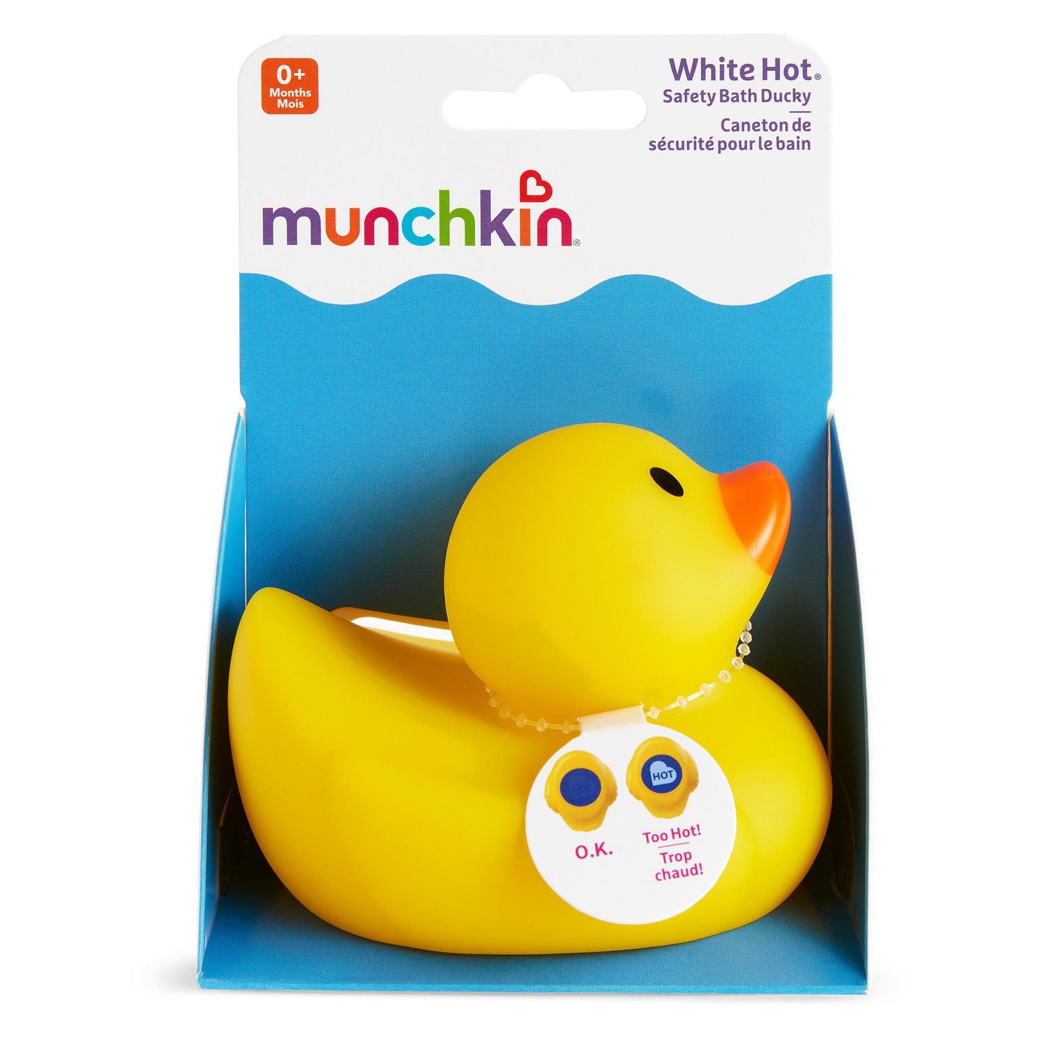 White Hot Safety Bath Ducky by Munchkin