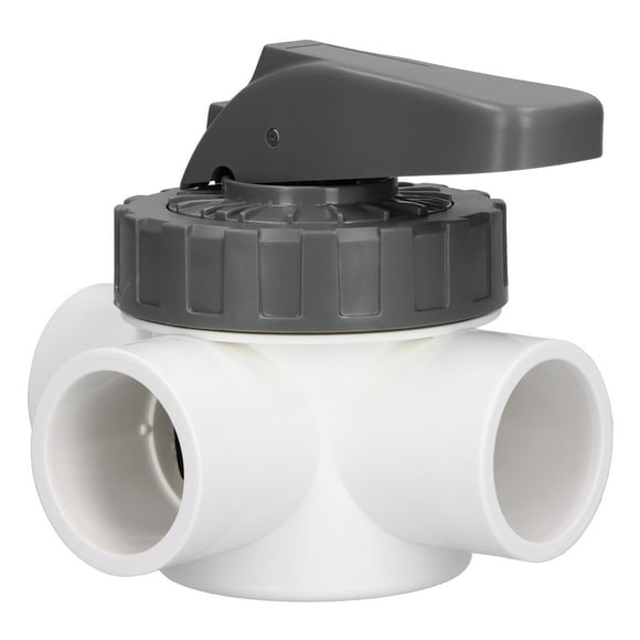 Diverter Valve,3-Way Pool Valve Swimming Way Pool Valve Way Diverter Valve High-Precision Functionality