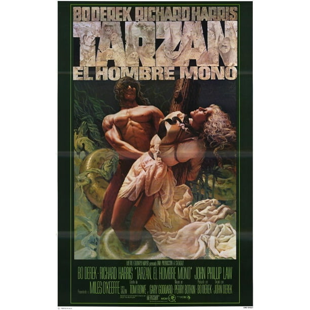 Tarzan The Ape Man Movie Poster Style A 11 X 17 1981 Walmart Com Walmart Com