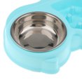 thumbnail image 3 of De Cuenco Rallente Saludables Pa Perros Un Recipiente de material acero Inoxidable Extraíble Antideslizante Antideslizante Trago Azul Colco Pet Dog Puppy Slow Feeder, 3 of 8