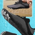 thumbnail image 4 of Modisza Barefoot Shoes Women Casual Sneakers Wide Toe Box Shoe Lightweight Non Slip Running Breathable Walking Hiking Sneaker Gray Size 45, 4 of 8