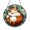 Acrylic 3.5 Inch, variant on Kitten Window Hanging – Stained Glass Style Decorative Art
