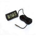 thumbnail image 1 of Termómetro LCD digital JM con Sonda exterior impermeable para refrigerador/congelador 1 m negro, 1 of 3