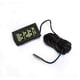 thumbnail image 1 of Termómetro digital LCD ZHAOCHENG con Sonda exterior impermeable para refrigerador/congelador negro, 1 of 3